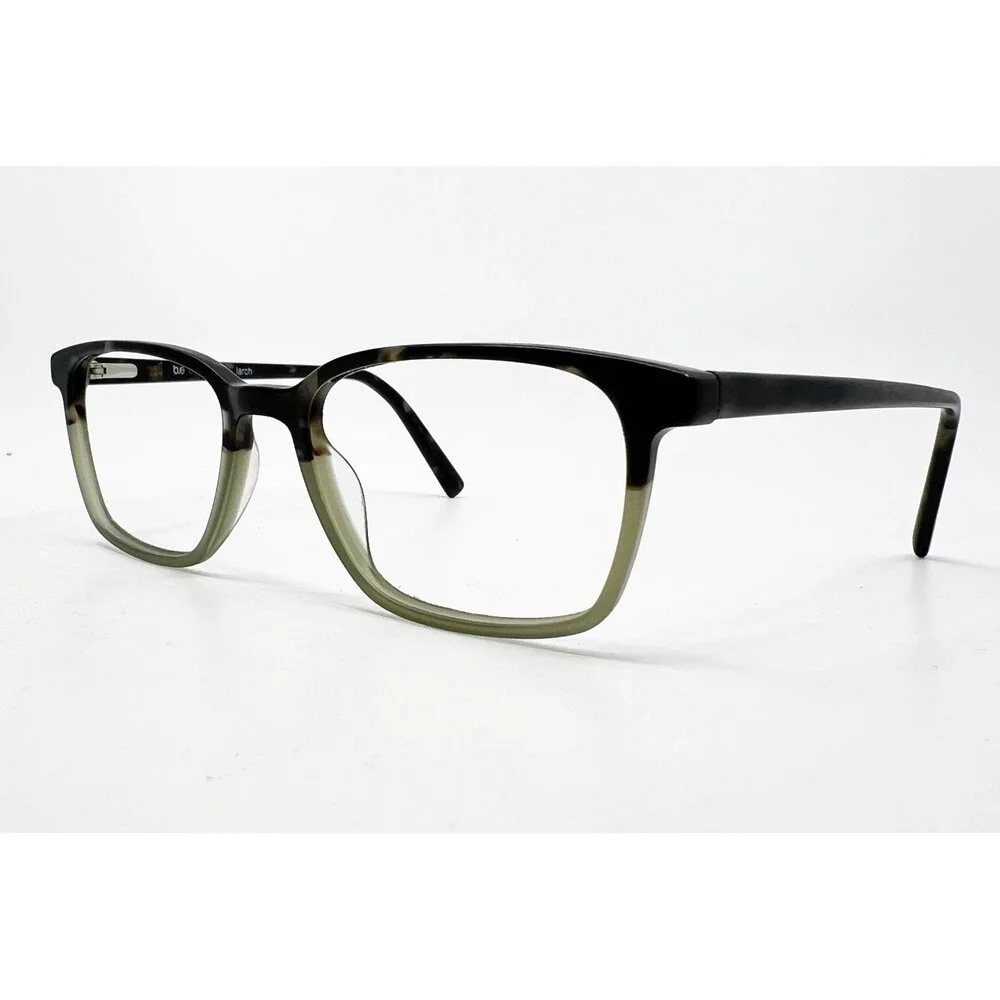 B.E. Blue Eyes Larch Eyeglasses Mens Brown Green Tortoise BE120 GNTTG 52-18-143